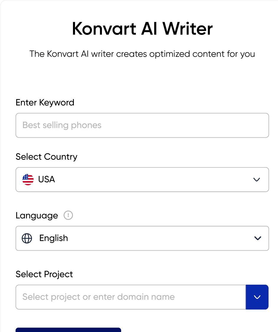 konvart AI writer