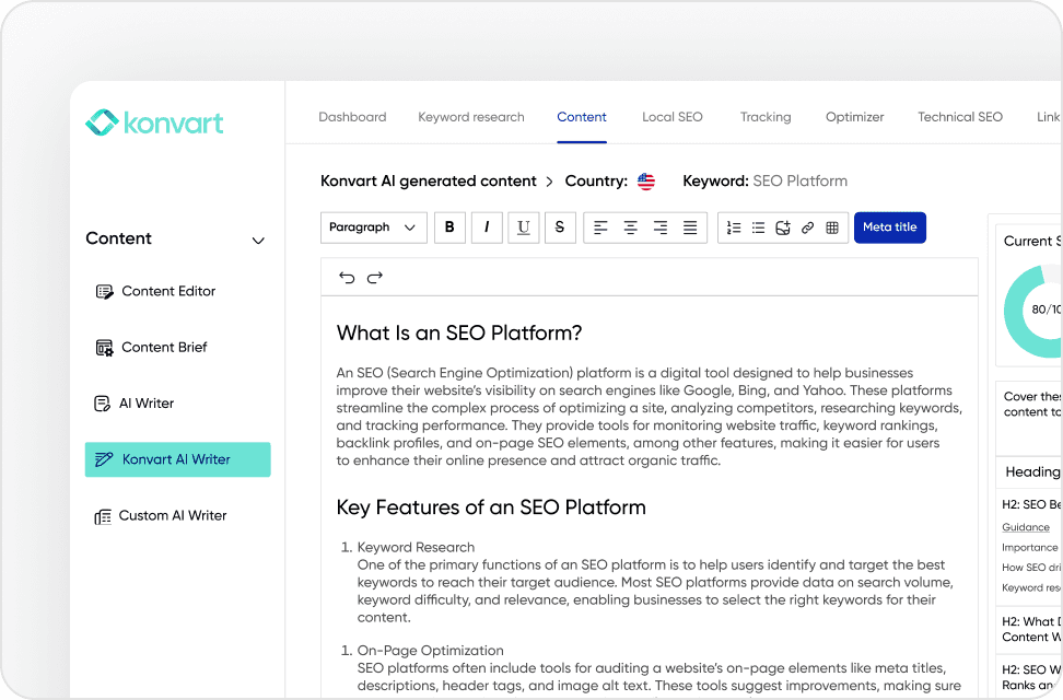 Custom AI Writer illustration