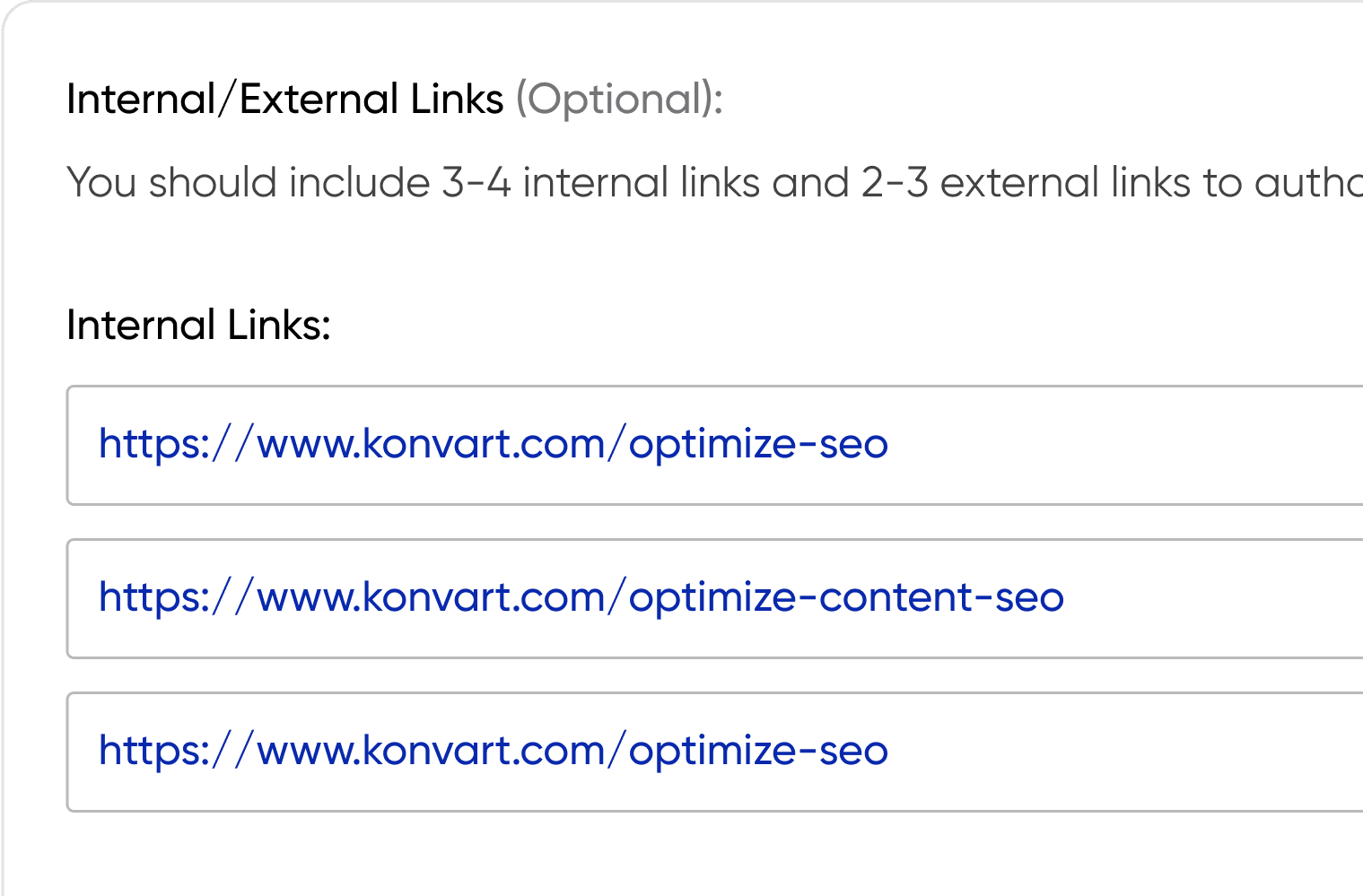 Linking Strategy Blueprint
