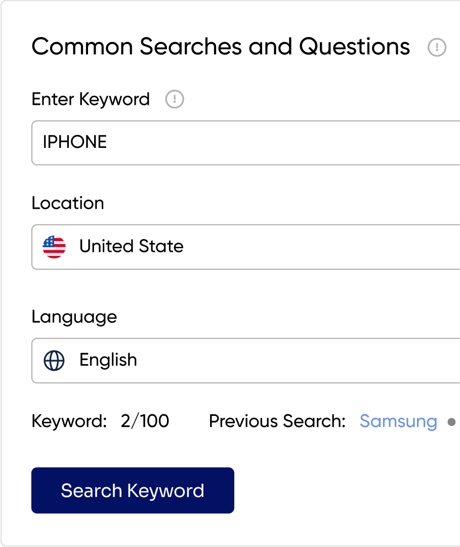 Common search