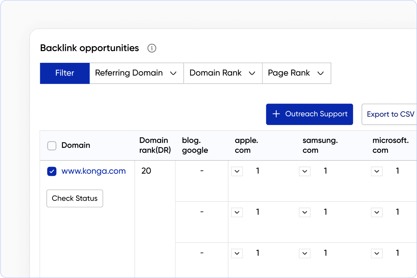 Outreach Integration