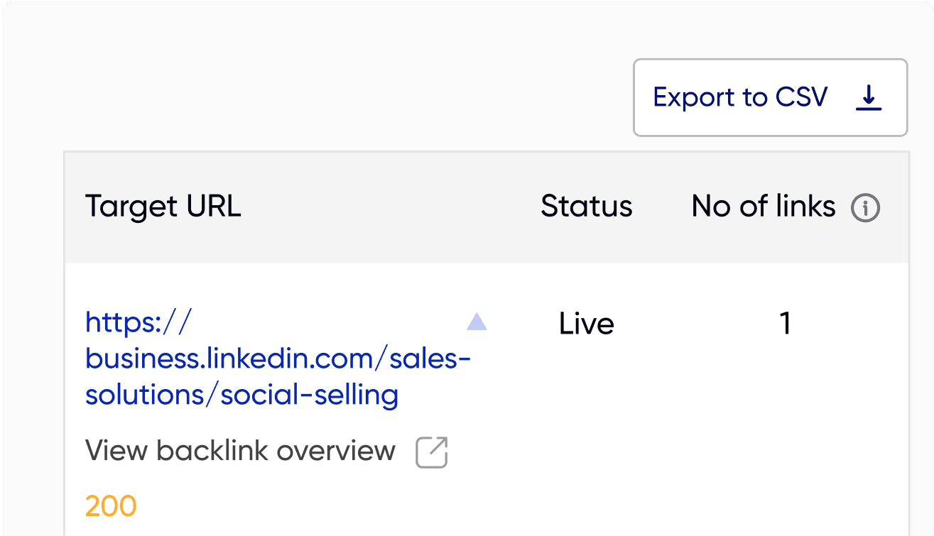 Track and Analyze Backlinks Across Any Domain